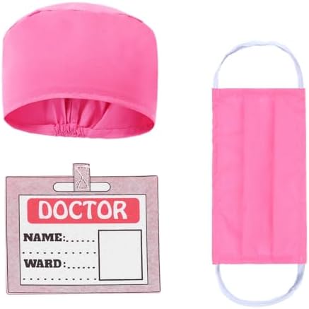 Wbesty Kids Doctor Costume 7pcs Play Kit