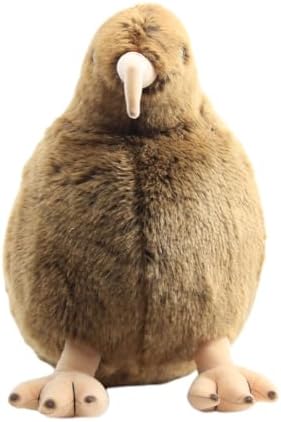 WinAdiGoo 11 Inch Cute Furry Kiwi Plush Doll Toy