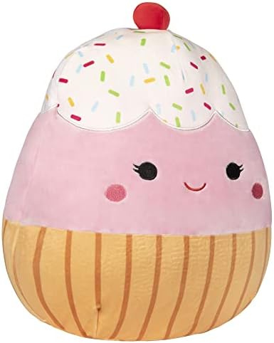 Squishmallows 12-Inch Cupcake Plush Toy - Add Clara to Your Squad