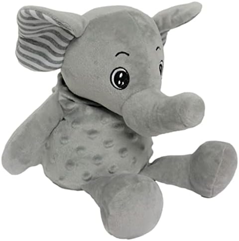 SENSORY4U Weighted Elephant Plush Toy - 25 Lb Stress Relief Comforter