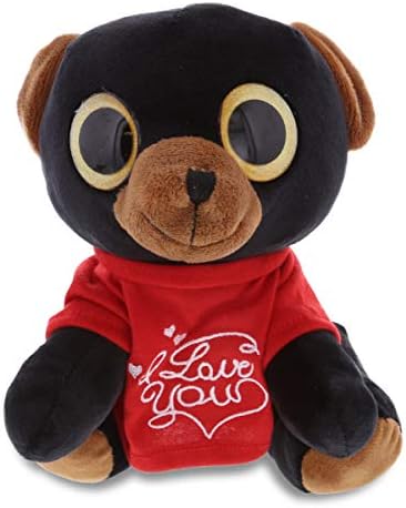 DolliBu I Love You Valentine Bear Plush - 8 Inches