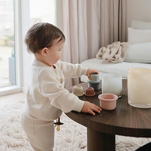 Mushie Stacking Cups Toy Danish Design 1