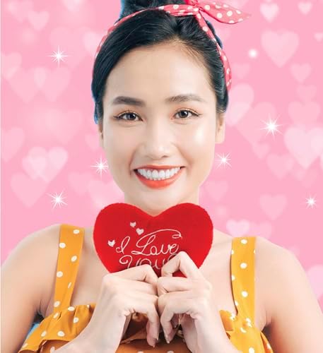 DolliBu I Love You Red Heart Plush Toy 1