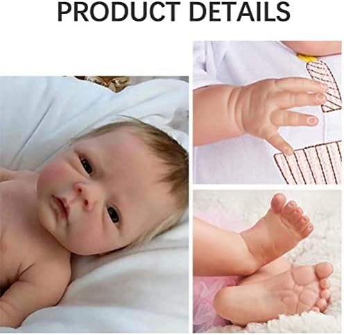 ZTDOLL Reborn Baby Doll Boy 18 Inch Lifelike