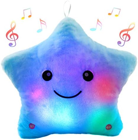 BSTAOFY 13 LED Musical Glow Star Stuffed Animal Toy