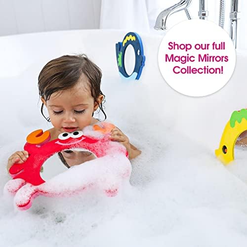 Edushape Magic Mirror Shapes Crab Baby Bath Toy