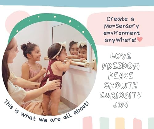 325 in Montessori Pull Up Bar for Babies