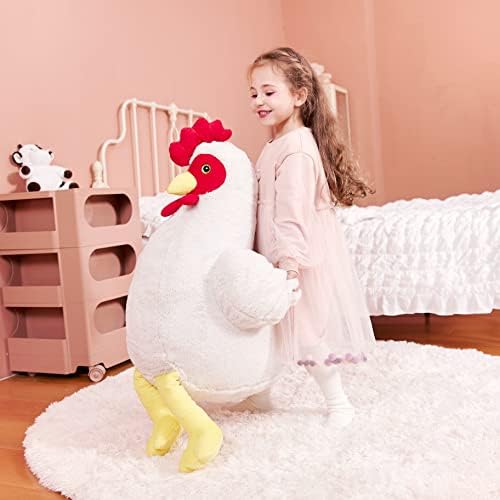 IKASA Giant Chicken Plush Toy 23 Inches
