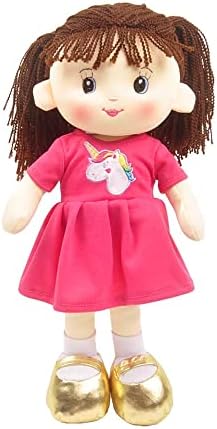 Linzy Toys 16 Pink Laura Plush Rag Doll