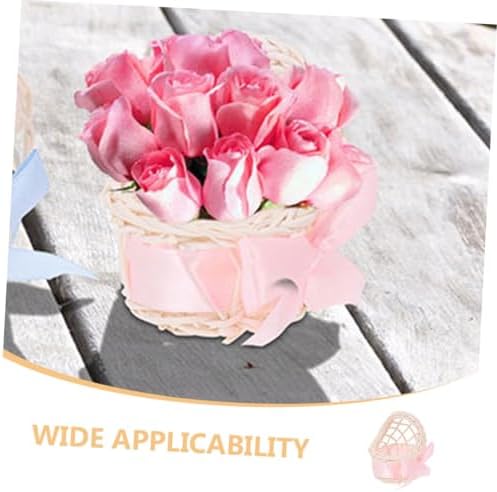 BESPORTBLE Mini Woven Basket Party Favor 6pcs 1