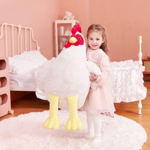 IKASA Giant Chicken Plush Toy 23 Inches