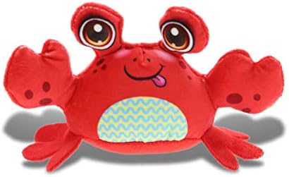 DolliBu Red Crab Plush Toy - 55 Inches Huggable