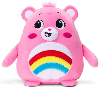 Care Bears Squishy 10 Plush Cheer Bear - Pink
