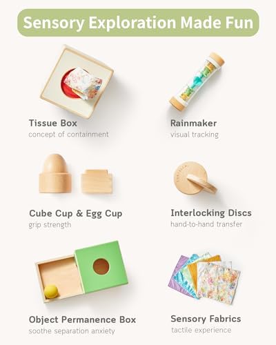 Fortella Montessori Baby Toy Kit 7-9 Months