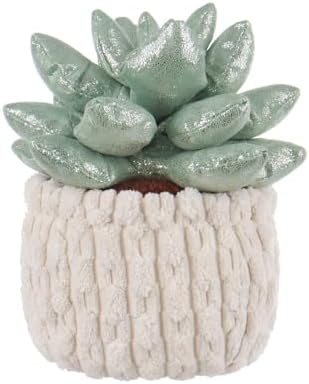 Apricot Lamb Potted Shiny Succulents Plush Toy for Kids 1