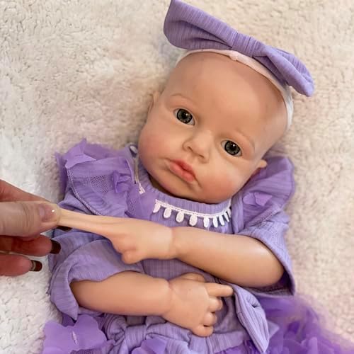 OtardDolls Realistic 18 Inch Silicone Baby Doll Set