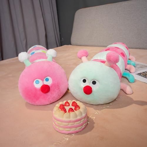 354 Inch Cute Caterpillar Plush Stuffed Animal Hugging Pillow