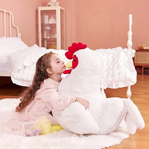 IKASA Giant Chicken Plush Toy 23 Inches