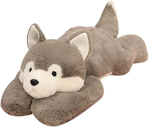 Hronsa Weighted Husky Plush Pillow 62lbs