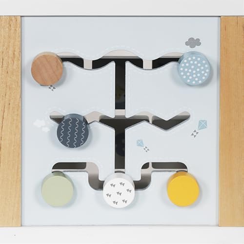 Touch Us Wooden Activity Cube 6-in-1 Montessori Toy