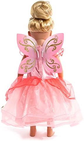 Little Adventures Butterfly Fairy Girl Doll Dress with Wings 1