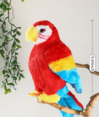 LeYoHa Red Parrot Plush Toy - 984 Inch Stuffed Animal