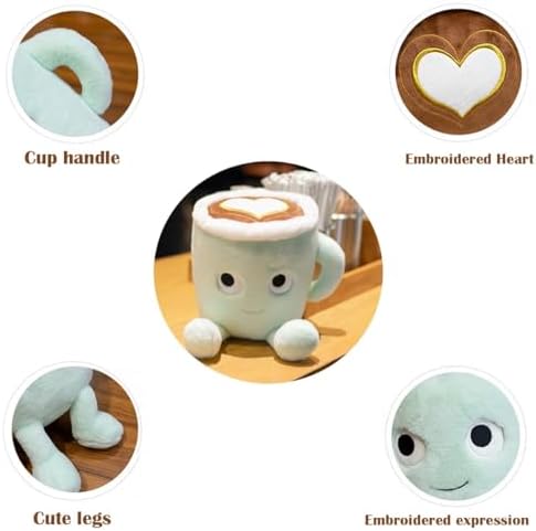 Yoholto Latte Plush Pillow Green