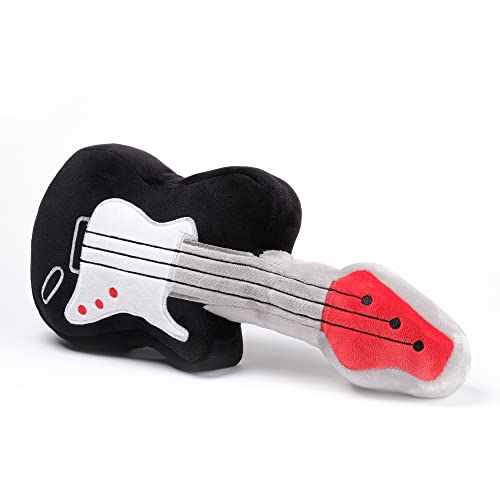 Lambs Ivy Rock Star Plush Guitar Stuffed Toy - GrayBlack