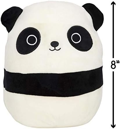 Squishmallows Official Stanley The Panda 8 Inch Plush Toy