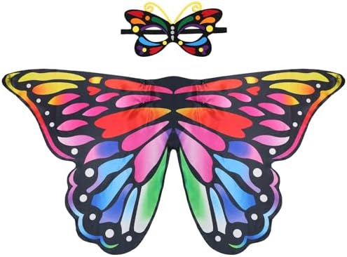 Creatoy Toddler Butterfly Wings Costume for Girls