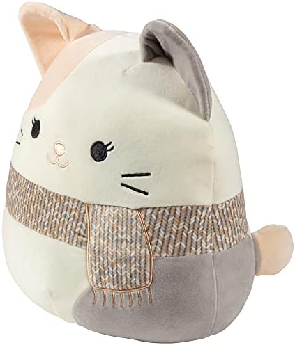Squishmallows 12-Inch Camette The Cat - Official Jazwares Plush