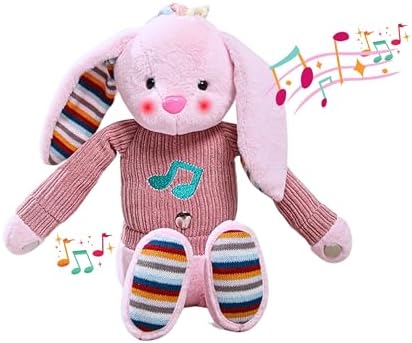 Lumio Musical Bunny Plush Toy with Lights Sounds 1