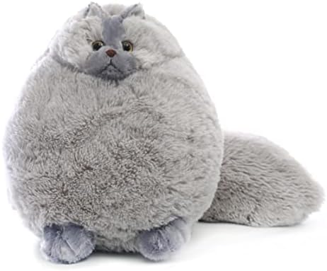 Winsterch Gray Plush Cat Stuffed Animal Toy 10 Inches