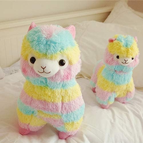 137 Inch Rainbow Llama Plush Toy for Kids