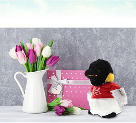 DolliBu I Love You Valentine Emperor Penguin Plush