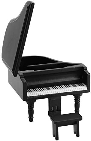 Zerodis 112 Scale Mini Grand Piano Black