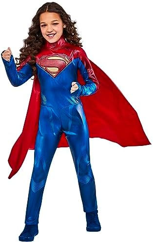 Rubies Girls Supergirl Costume Jumpsuit Large