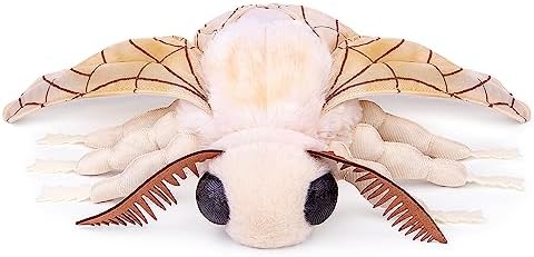 Cute Yellow Silk Moth Plush Toy 26in