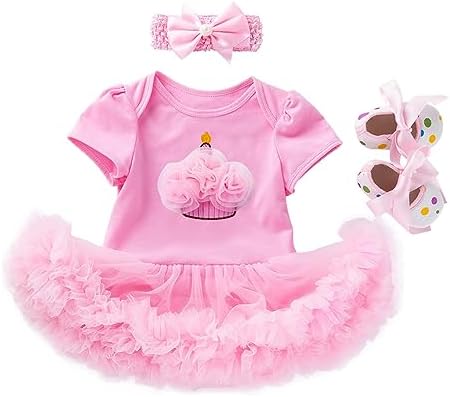 PIUGEIME Reborn Baby Doll 3Pcs Pink Clothes Accessories Set