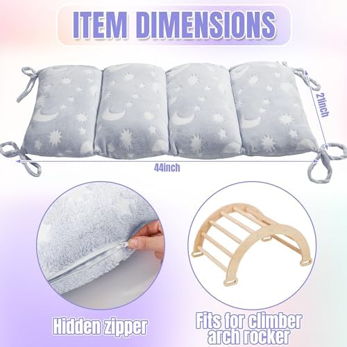 ROYALAY Glow-In-The-Dark Arch Cushion for Kids