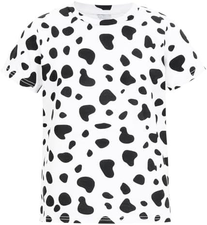 Z-Shop Dalmatian Costume Kids 101 Days School Outfit 1