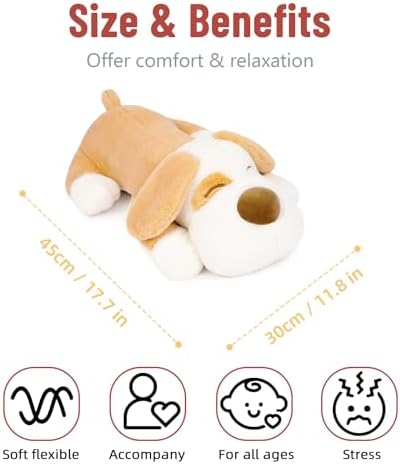 Niuniu Daddy 18 Inch Weighted Dog Stuffed Animal