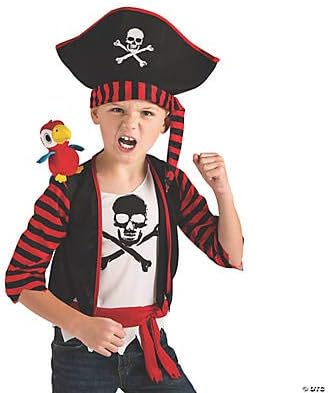Fun Express Stuffed Parrot Shoulder Pirate Accessory