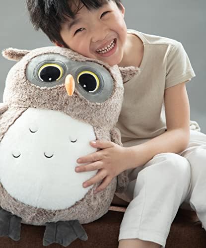 Ryttir 157 Inch Chubby Owl Plush Toy 1