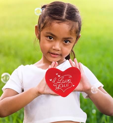 DolliBu I Love You Red Heart Plush Toy 1