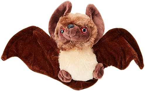 Wild Republic Hugems Bat Plush Toy 7 Inches