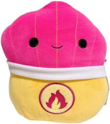Squishmallows Neon Junk Food Squad 8 Mariska The Hot Spicy Fries Plush Toy