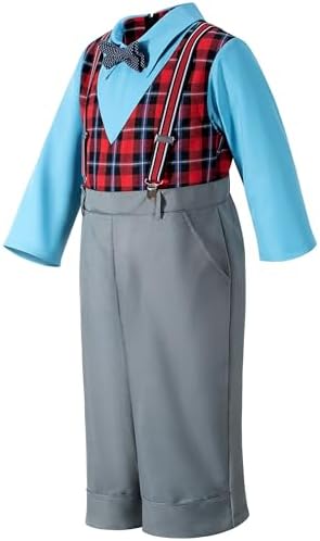 Bosvin Old Man Costume Set for Kids