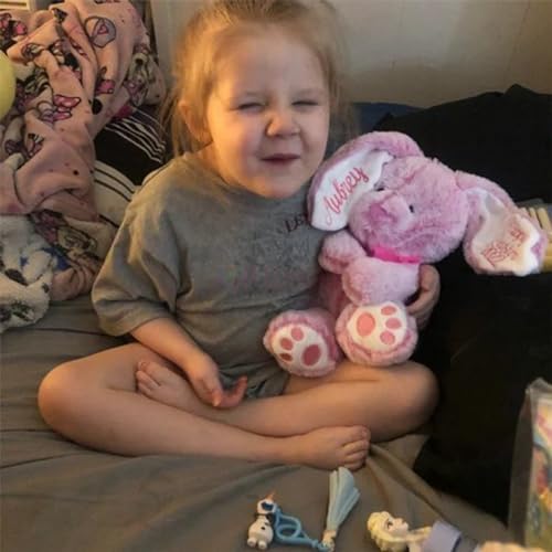 Personalized Plush Bunny Toy for Kids Soft Easter Gift