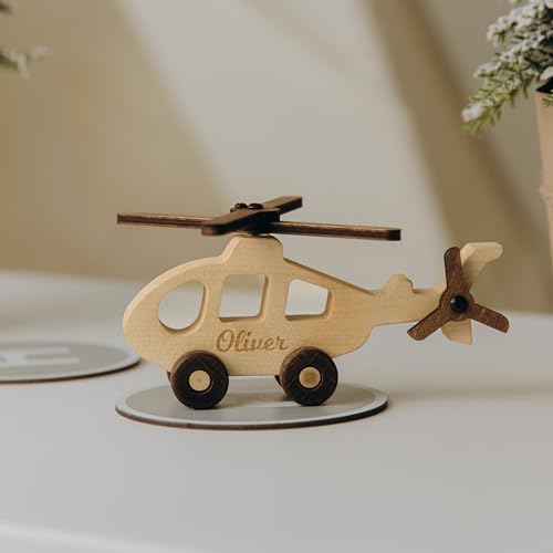 Personalized Military Helicopter Toy for Kids
